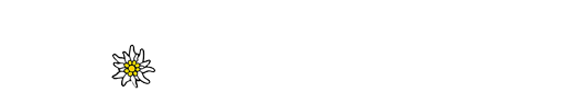 alpen style logo white landscape