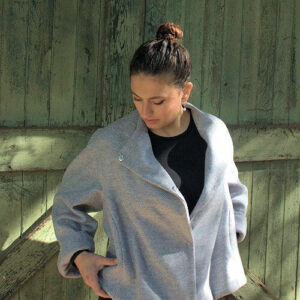 Hashtagmart 0618 Light Grey open lapel best