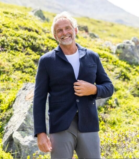 Geiger 66010 Men's Austrian Sports Blazer in Navy 56 AlpenStyle