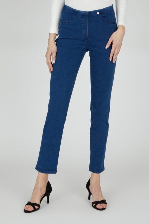 Robell BELLA 51580 Denim BL 64 model front